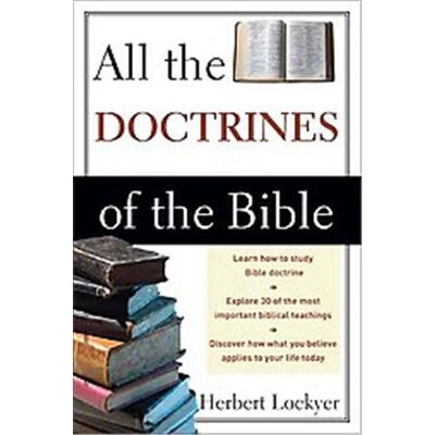 Zondervan All the Doctrines of the Bible - Publicité Zondervan All the Doctrines of the Bible - Publicité