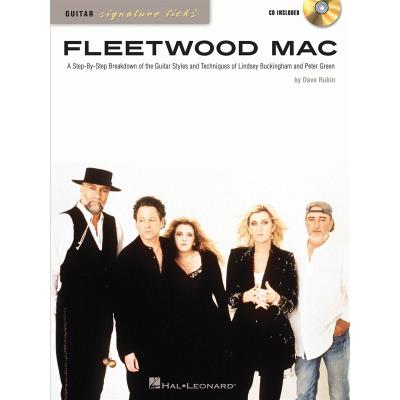Hal Leonard Fleetwood Mac Guitar Signature Licks + Cd - Publicité Hal Leonard Fleetwood Mac Guitar Signature Licks + Cd - Publicité
