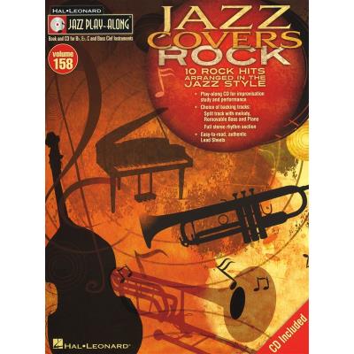 Hal Leonard Jazz Play-Along Vol.158 Jazz Covers Rock + Cd - Publicité Hal Leonard Jazz Play-Along Vol.158 Jazz Covers Rock + Cd - Publicité