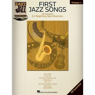 Hal Leonard Easy Jazz Play-Along Vol.1 First Jazz Songs For All Instruments + Cd - Publicité Hal Leonard Easy Jazz Play-Along Vol.1 First Jazz Songs For All Instruments + Cd - Publicité