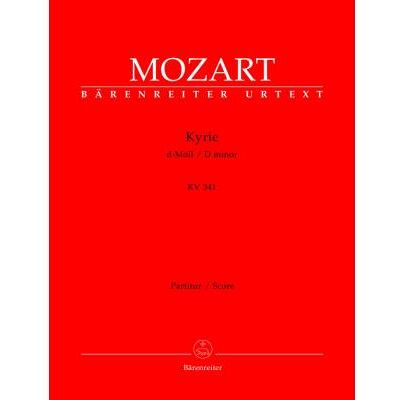 Partitions classique BARENREITER MOZART W.A. - KYRIE IN D MINOR KV 341 - CONDUCTEUR Grand format - Publicité Partitions classique BARENREITER MOZART W.A. - KYRIE IN D MINOR KV 341 - CONDUCTEUR Grand format - Publicité