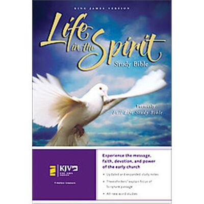 Zondervan Life in the Spirit Study Bible - Publicité Zondervan Life in the Spirit Study Bible - Publicité