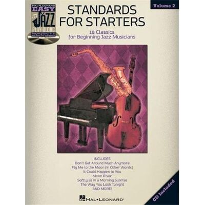 Hal Leonard Easy Jazz Play-Along Vol.2 Standards For Starters For All Instruments + Cd - Publicité Hal Leonard Easy Jazz Play-Along Vol.2 Standards For Starters For All Instruments + Cd - Publicité