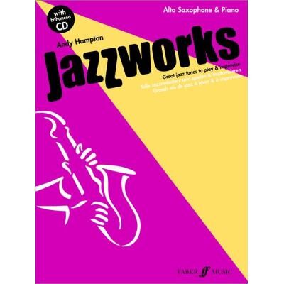 Méthodes et pédagogie FABER MUSIC HAMPTON ANDY - JAZZWORKS + CD - SAXOPHONE Saxophone - Publicité Méthodes et pédagogie FABER MUSIC HAMPTON ANDY - JAZZWORKS + CD - SAXOPHONE Saxophone - Publicité