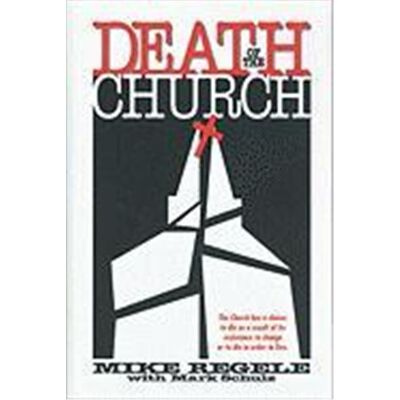 Zondervan Death of the Church - Publicité Zondervan Death of the Church - Publicité