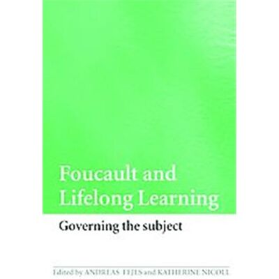 Routledge Foucault and Lifelong Learning - Publicité Routledge Foucault and Lifelong Learning - Publicité