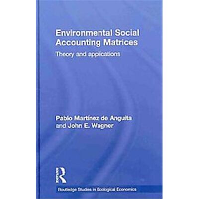 Routledge Environmental Social Accounting Matrices - Publicité Routledge Environmental Social Accounting Matrices - Publicité