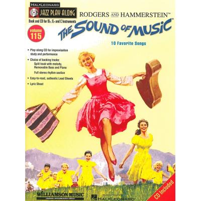 Hal Leonard Jazz Play-Along Vol.115 Sound Of Music + Cd - Publicité Hal Leonard Jazz Play-Along Vol.115 Sound Of Music + Cd - Publicité
