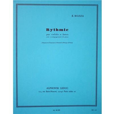 Leduc Rythmic - E. Bozza - Timbales et Batterie - Publicité Leduc Rythmic - E. Bozza - Timbales et Batterie - Publicité
