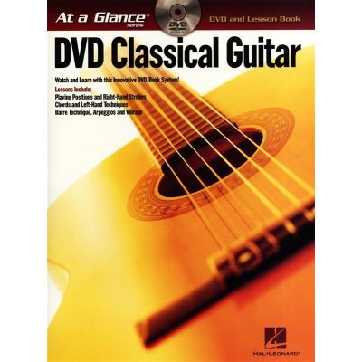 Méthodes et pédagogie HAL LEONARD AT A GLANCE CLASSICAL GUITAR + DVD - GUITAR TAB Guitare acoustique - Publicité Méthodes et pédagogie HAL LEONARD AT A GLANCE CLASSICAL GUITAR + DVD - GUITAR TAB Guitare acoustique - Publicité