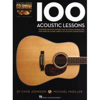 Méthodes et pédagogie HAL LEONARD GUITAR LESSON GOLDMINE - 100 ACOUSTIC LESSONS - GUITAR TAB Guitare acoustique - Publicité Méthodes et pédagogie HAL LEONARD GUITAR LESSON GOLDMINE - 100 ACOUSTIC LESSONS - GUITAR TAB Guitare acoustique - Publicité