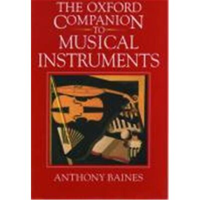The Oxford Companion to Musical Instruments - Publicité The Oxford Companion to Musical Instruments - Publicité