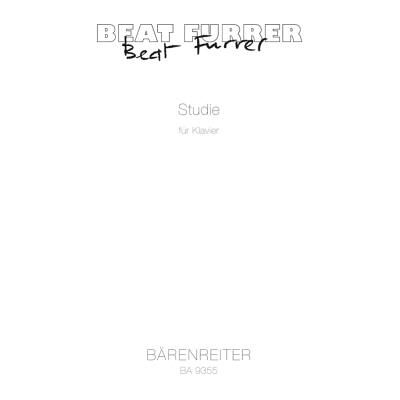 Partitions classique BARENREITER FURRER B. - STUDIE - PIANO Piano - Publicité Partitions classique BARENREITER FURRER B. - STUDIE - PIANO Piano - Publicité