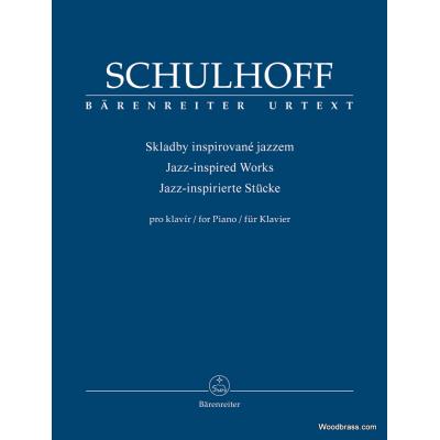 Partitions classique BARENREITER SCHULHOFF ERWIN - JAZZ INSPIRED WORKS FOR PIANO Piano - Publicité Partitions classique BARENREITER SCHULHOFF ERWIN - JAZZ INSPIRED WORKS FOR PIANO Piano - Publicité