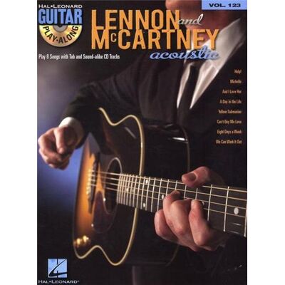 Hal Leonard Guitar Play-Along Vol.123 Lennon / Mccartney + Cd - Publicité Hal Leonard Guitar Play-Along Vol.123 Lennon / Mccartney + Cd - Publicité
