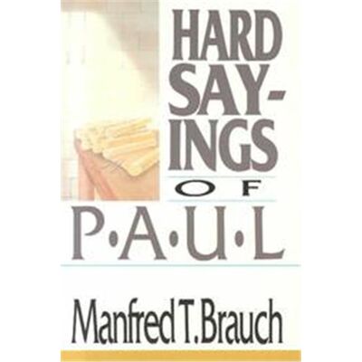 Intervarsity Pr Hard Sayings of Paul - Publicité Intervarsity Pr Hard Sayings of Paul - Publicité