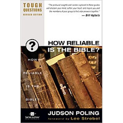 Zondervan How Reliable Is the Bible?, Tough Questions Series - Publicité Zondervan How Reliable Is the Bible?, Tough Questions Series - Publicité
