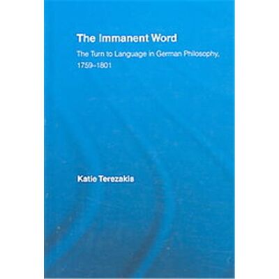 Routledge The Immanent Word, Studies in Philosophy - Publicité Routledge The Immanent Word, Studies in Philosophy - Publicité