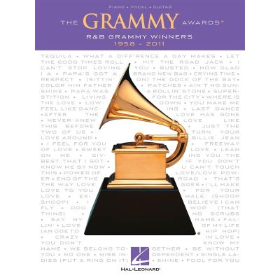 Partitions variété, pop, rock... HAL LEONARD GRAMMY AWARDS BEST R&B SONG 1958-2011 - PVG Piano voix guitare - Publicité Partitions variété, pop, rock... HAL LEONARD GRAMMY AWARDS BEST R&B SONG 1958-2011 - PVG Piano voix guitare - Publicité