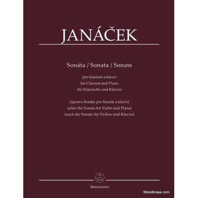 Partitions classique BARENREITER JANACEK L. - SONATA FOR CLARINET & PIANO Clarinette - Publicité Partitions classique BARENREITER JANACEK L. - SONATA FOR CLARINET & PIANO Clarinette - Publicité