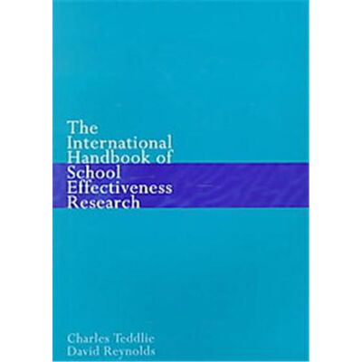 Routledge The International Handbook on School Effectiveness Research - Publicité Routledge The International Handbook on School Effectiveness Research - Publicité
