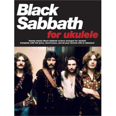 music sales Black Sabbath For Ukulele - Publicité music sales Black Sabbath For Ukulele - Publicité