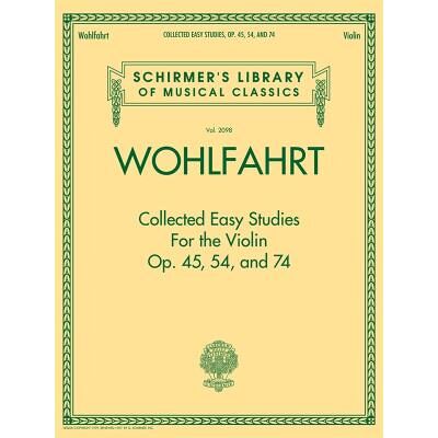 Partitions classique HAL LEONARD WOHLFAHRT - FRANZ WOHLFAHRT - COLLECTED EASY STUDIES - VIOLIN Violon - Publicité Partitions classique HAL LEONARD WOHLFAHRT - FRANZ WOHLFAHRT - COLLECTED EASY STUDIES - VIOLIN Violon - Publicité