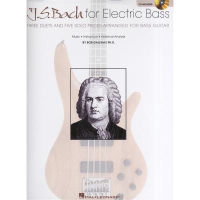 Partitions classique HAL LEONARD J S BACH FOR ELECTRIC BASS + CD - BASS GUITAR Autres cordes pincées - Publicité Partitions classique HAL LEONARD J S BACH FOR ELECTRIC BASS + CD - BASS GUITAR Autres cordes pincées - Publicité