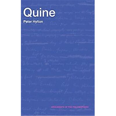 Routledge Quine, Arguments of the Philosophers Series - Publicité Routledge Quine, Arguments of the Philosophers Series - Publicité