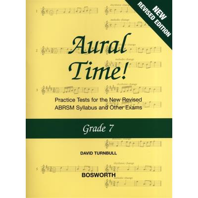 Partitions variété, pop, rock... BOSWORTH DAVID TURNBULL - AURAL TIME GRADE 7 - VOICE Vocal - Publicité Partitions variété, pop, rock... BOSWORTH DAVID TURNBULL - AURAL TIME GRADE 7 - VOICE Vocal - Publicité