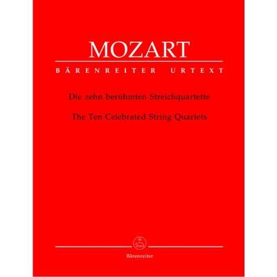 Partitions classique BARENREITER MOZART W.A. - 10 CELEBRES QUATUORS A CORDES - 2 VIOLONS, ALTO, VIOLONCELLE Musique de chambre - Publicité Partitions classique BARENREITER MOZART W.A. - 10 CELEBRES QUATUORS A CORDES - 2 VIOLONS, ALTO, VIOLONCELLE Musique de chambre - Publicité