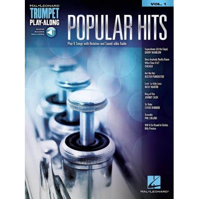 Partitions variété, pop, rock HAL LEONARD TRUMPET PLAY-ALONG VOL.1 - POPULAR HITS Vents - Publicité Partitions variété, pop, rock HAL LEONARD TRUMPET PLAY-ALONG VOL.1 - POPULAR HITS Vents - Publicité