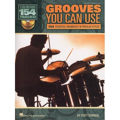 HAL LEONARD GROOVES YOU CAN USE 154 DRUMBEATS +CD - Publicité HAL LEONARD GROOVES YOU CAN USE 154 DRUMBEATS +CD - Publicité