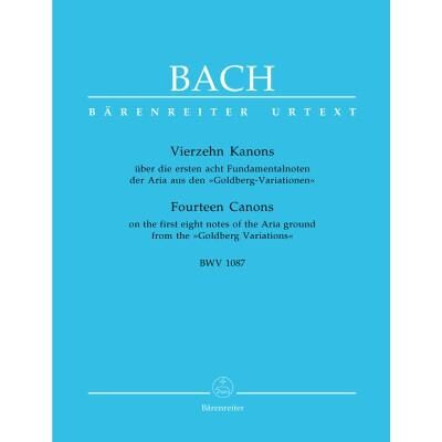 Partitions classique BARENREITER BACH J.S. - 14 CANONS BWV 1087 - CLAVECIN Clavecin - Publicité Partitions classique BARENREITER BACH J.S. - 14 CANONS BWV 1087 - CLAVECIN Clavecin - Publicité