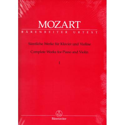 Partitions classique BARENREITER MOZART W. A. - MOZART W.A. - OEUVRES COMPLETES VOL.2 - VIOLON, PIANO Violon - Publicité Partitions classique BARENREITER MOZART W. A. - MOZART W.A. - OEUVRES COMPLETES VOL.2 - VIOLON, PIANO Violon - Publicité