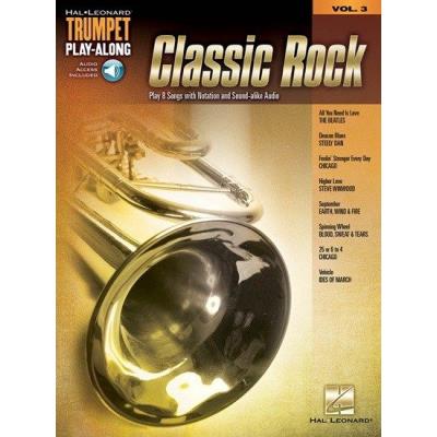Partitions variété, pop, rock HAL LEONARD TRUMPET PLAY-ALONG VOL.3 - CLASSIC ROCK Vents - Publicité Partitions variété, pop, rock HAL LEONARD TRUMPET PLAY-ALONG VOL.3 - CLASSIC ROCK Vents - Publicité