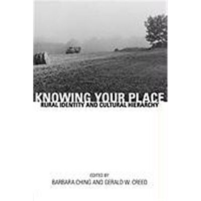 Routledge Knowing Your Place - Publicité Routledge Knowing Your Place - Publicité
