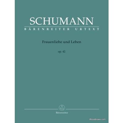 Partitions classique BARENREITER SCHUMANN R. - FRAUENLIEBE UND LEBEN OP.42 Voix solo, piano - Publicité Partitions classique BARENREITER SCHUMANN R. - FRAUENLIEBE UND LEBEN OP.42 Voix solo, piano - Publicité