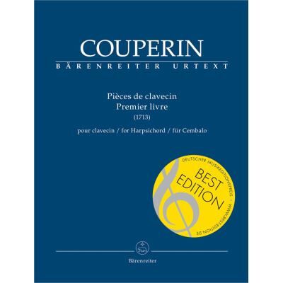 Barenreiter Pièces de clavecin premier livre (1713) --- Clavecin (ou Piano) - Publicité Barenreiter Pièces de clavecin premier livre (1713) --- Clavecin (ou Piano) - Publicité