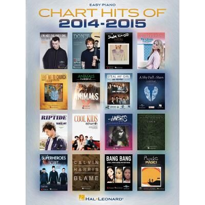 Partitions variété, pop, rock HAL LEONARD CHART HITS OF 2014-2015 - EASY PIANO Piano - Publicité Partitions variété, pop, rock HAL LEONARD CHART HITS OF 2014-2015 - EASY PIANO Piano - Publicité