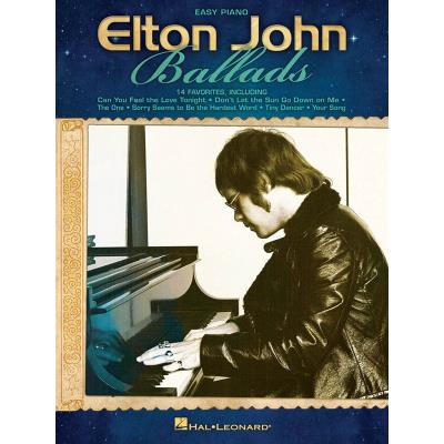 Hal Leonard John Elton Ballads For Easy Piano Vocals - Publicité Hal Leonard John Elton Ballads For Easy Piano Vocals - Publicité