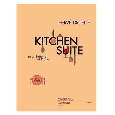 Leduc Kitchen Suite - Hervé Druelle - batterie et piano - Publicité Leduc Kitchen Suite - Hervé Druelle - batterie et piano - Publicité