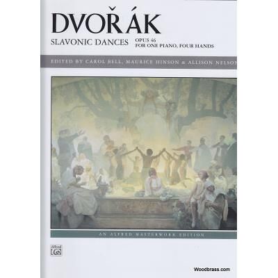 Partitions classique ALFRED PUBLISHING DVORAK A. - SLAVONIC DANCES OP. 46 - PIANO 4 MAINS Piano - Publicité Partitions classique ALFRED PUBLISHING DVORAK A. - SLAVONIC DANCES OP. 46 - PIANO 4 MAINS Piano - Publicité