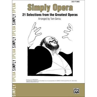 ALFRED SIMPLY OPERA 21 SELECTIONS FROM THE GREATEST OPERAS PIANO - Publicité ALFRED SIMPLY OPERA 21 SELECTIONS FROM THE GREATEST OPERAS PIANO - Publicité