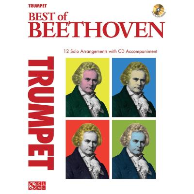 Partitions classique HAL LEONARD INSTRUMENTAL PLAY-ALONG BEST OF BEETHOVEN - TRUMPET Trompette - Publicité Partitions classique HAL LEONARD INSTRUMENTAL PLAY-ALONG BEST OF BEETHOVEN - TRUMPET Trompette - Publicité