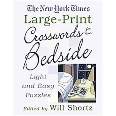 Griffin The New York Times Large-print Crosswords for Your Bedside - Publicité Griffin The New York Times Large-print Crosswords for Your Bedside - Publicité