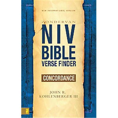 Zondervan NIV Bible Verse Finder - Publicité Zondervan NIV Bible Verse Finder - Publicité