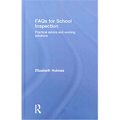 Routledge FAQs on School Inspection - Publicité Routledge FAQs on School Inspection - Publicité