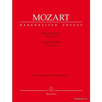 Partitions classique BARENREITER MOZART W.A. - CONCERT ARIAS FOR SOPRANO Soprano, piano - Publicité Partitions classique BARENREITER MOZART W.A. - CONCERT ARIAS FOR SOPRANO Soprano, piano - Publicité