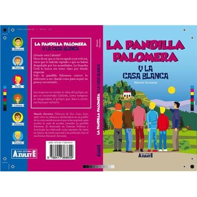 Anaya La Pandilla Palomera Y La Casa Blanca - Publicité Anaya La Pandilla Palomera Y La Casa Blanca - Publicité